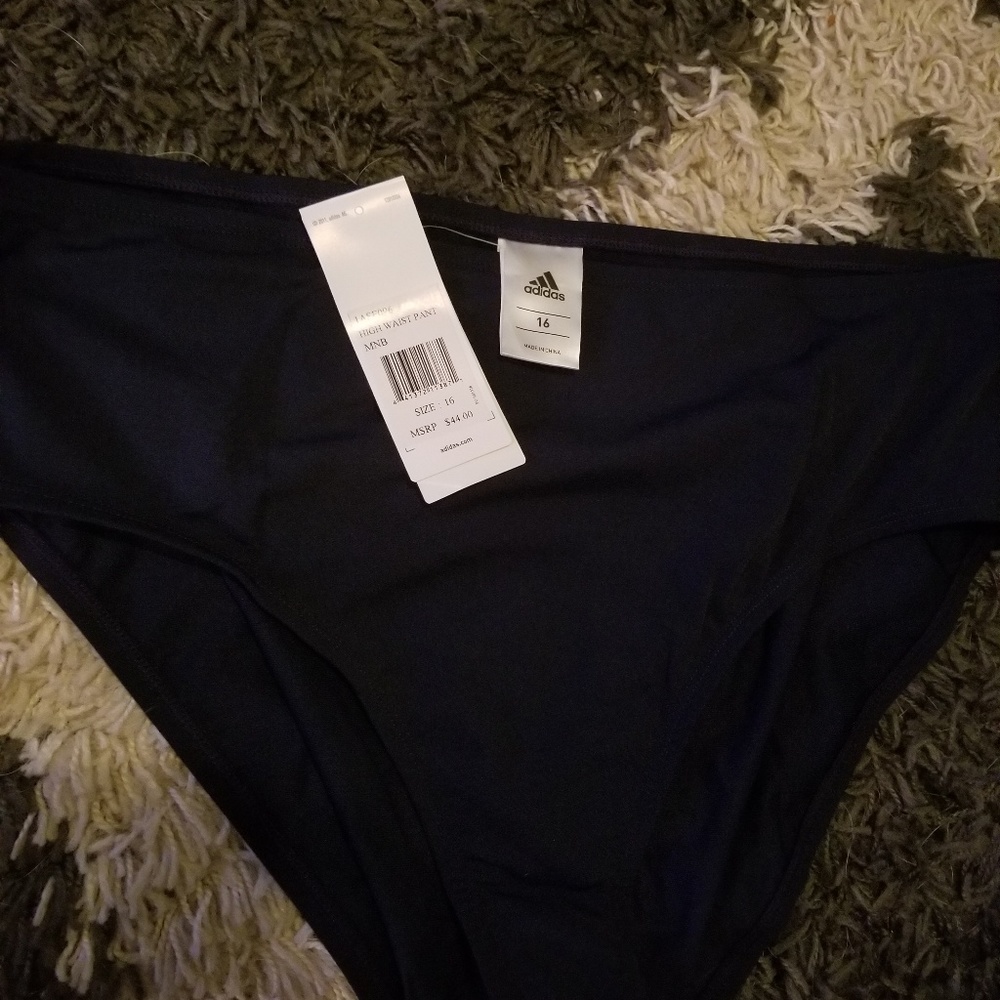Nwt Adidas bathing suit bottom size 16!